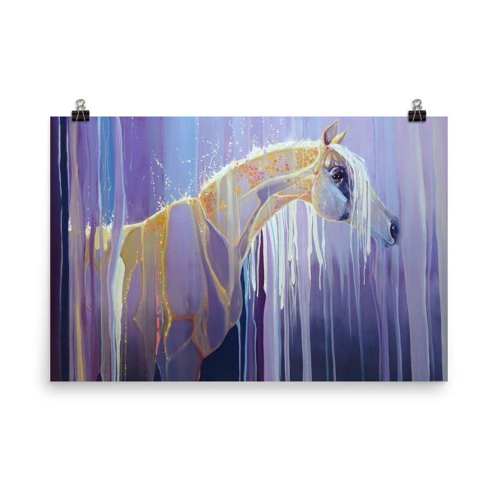 POSTER | ASSEMBLING HORSE BY GILL BUSTAMANTE