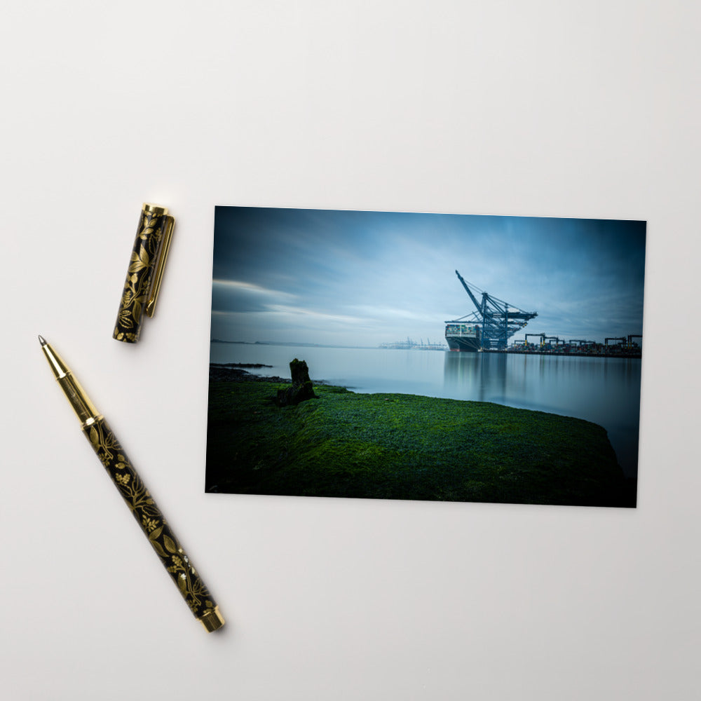 POSTCARD | PORT OF FELIXSTOWE BY JAMES GLEESON (pack of 10)