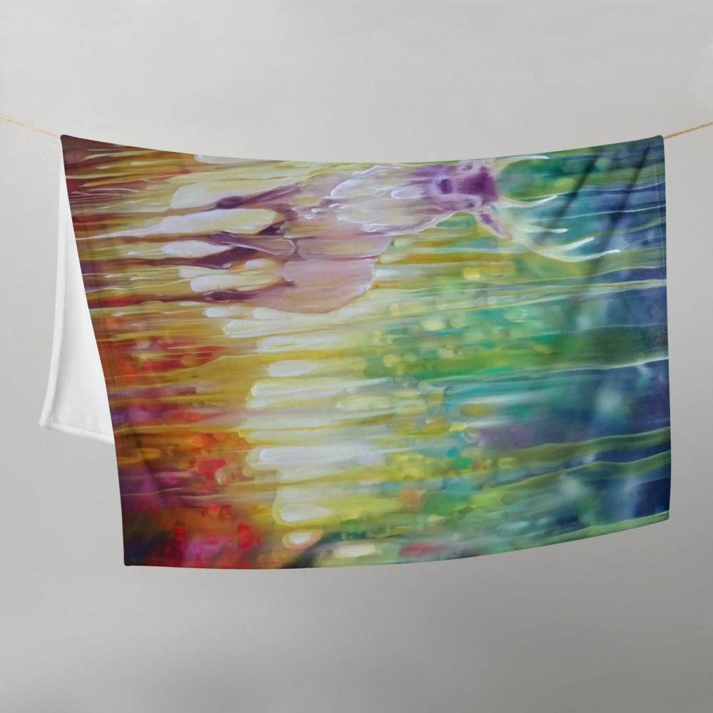 THROW BLANKET | FOREST ELEMENTAL BY GILL BUSTAMANTE