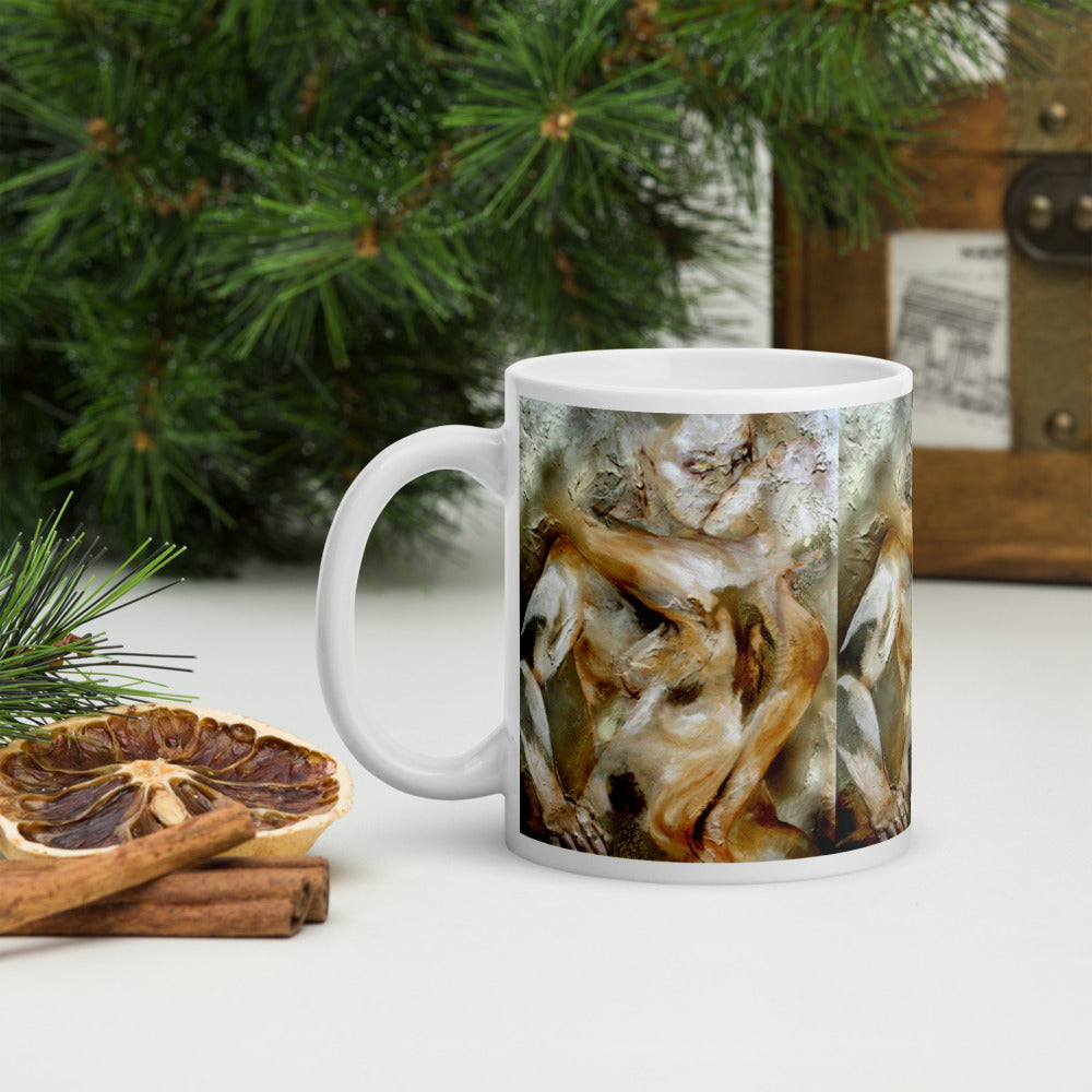 MUG | THE KISS 3 (GOLD) BY MANDEEP BIRDY