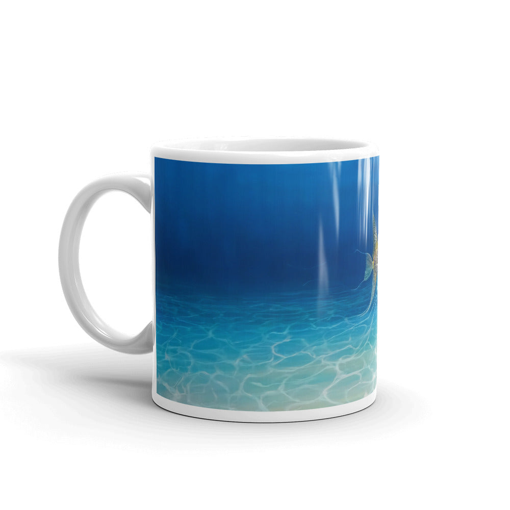 MUG | ANGEL ESCAPES TO THE SEA BY GILL BUSTAMANTE