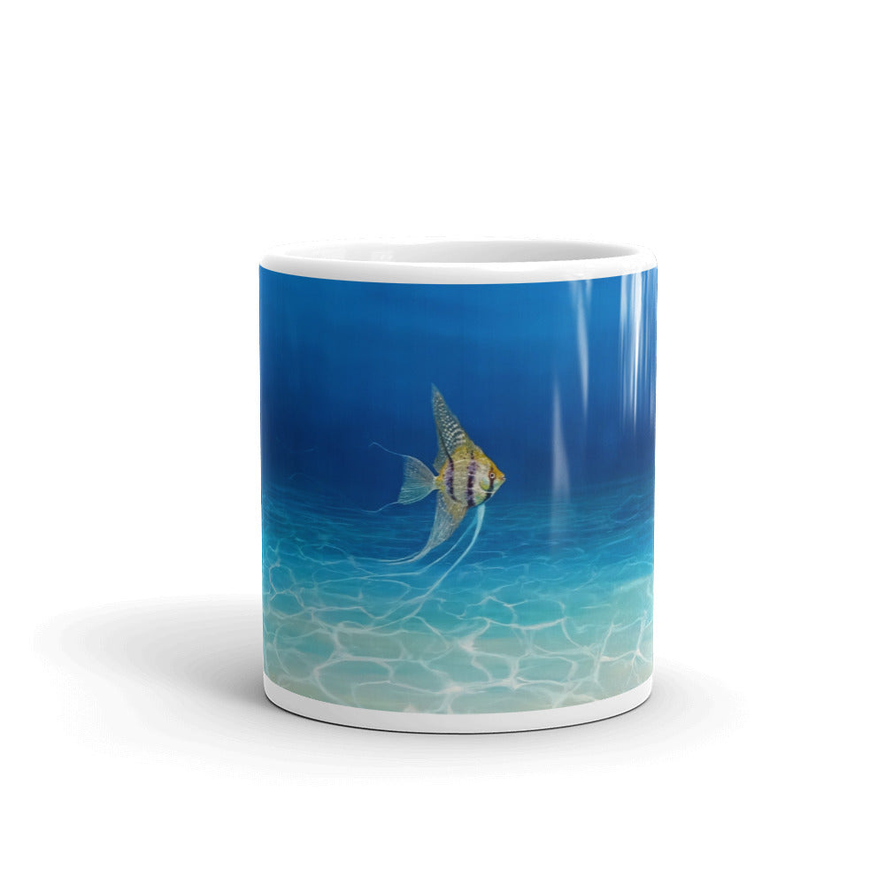 MUG | ANGEL ESCAPES TO THE SEA BY GILL BUSTAMANTE
