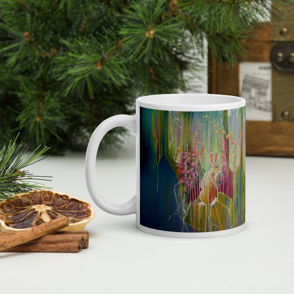 MUG | HARES MEADOW BY GILL BUSTAMANTE