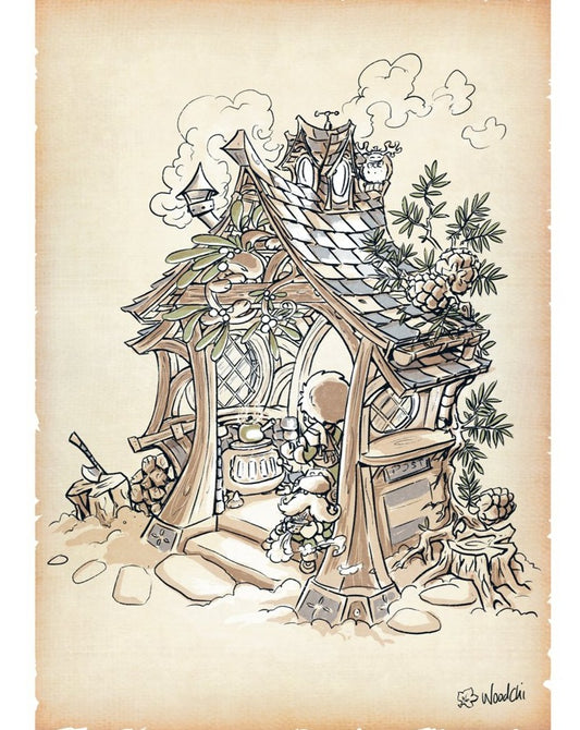 THE WARMING POST BY WOODCHI