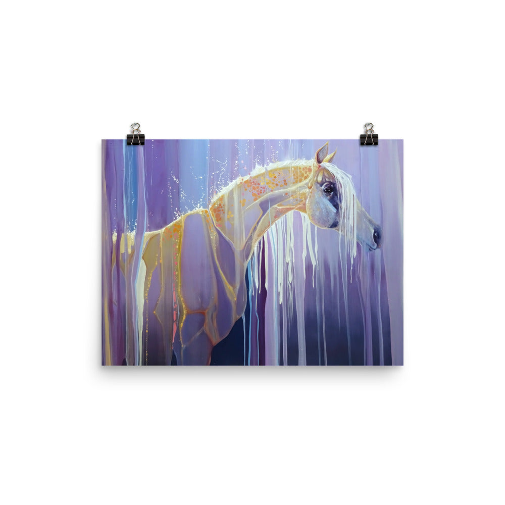 POSTER | ASSEMBLING HORSE BY GILL BUSTAMANTE