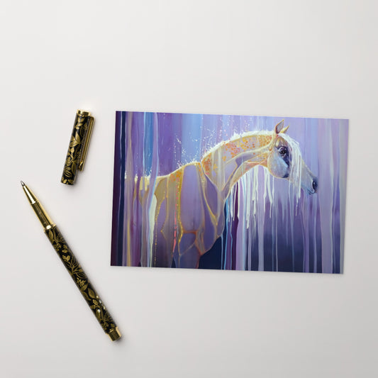 POSTCARD | ASSEMBLING HORSE BY GILL BUSTAMANTE (pack of 10)