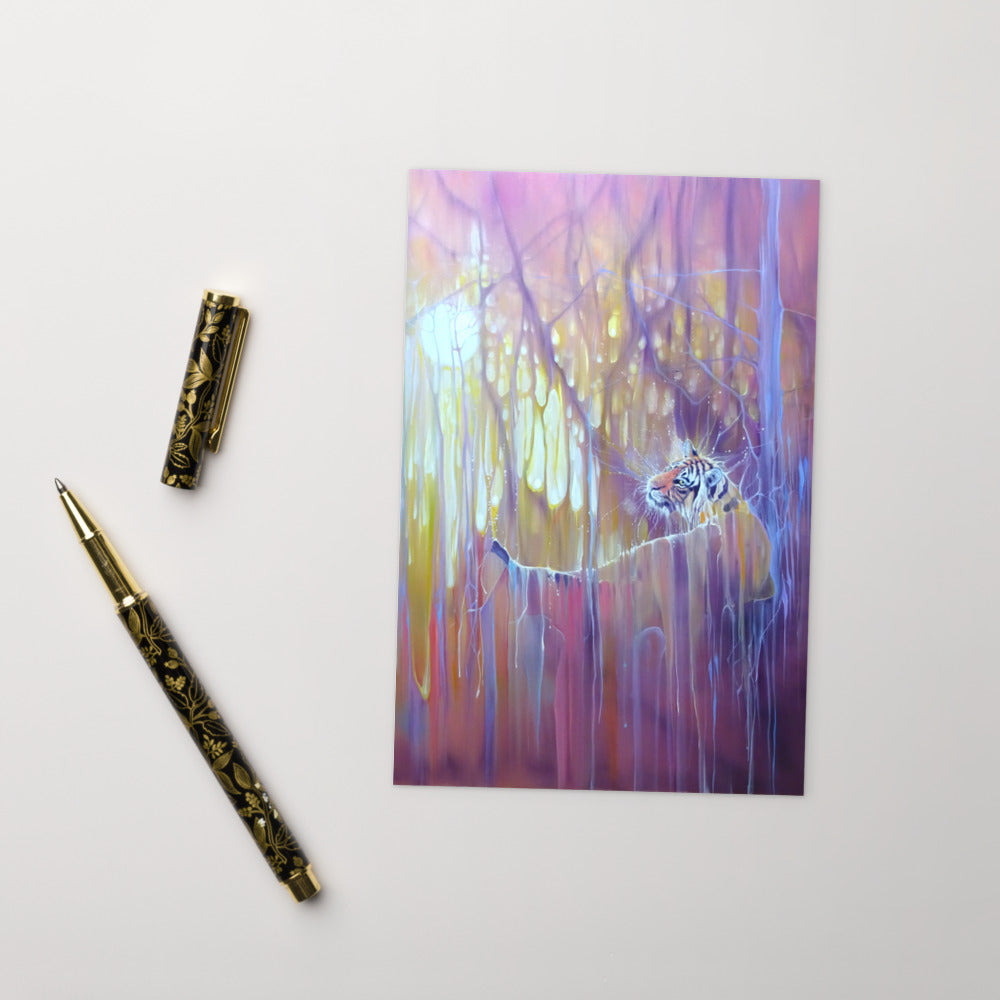 POSTCARD | TIGER SOUL BY GILL BUSTAMANTE (pack of 10)