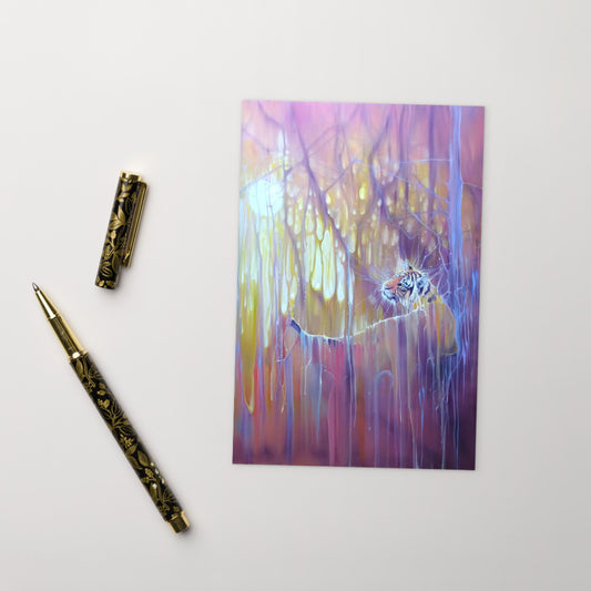 POSTCARD | TIGER SOUL BY GILL BUSTAMANTE (pack of 10)