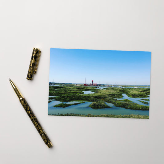 POSTCARD | THE LIGHTSHIP ON THE MARSH BY ROBERT BEECHAM (pack of 10)