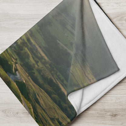 THROW BLANKET | THE WINDING ROAD BY MICHAEL CLARKE